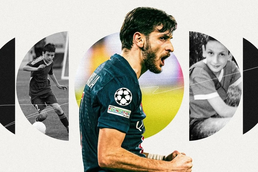 Kvaratskhelia và sứ mệnh đưa Georgia lên đỉnh cao bóng đá thế giới tại chung kết Champions League