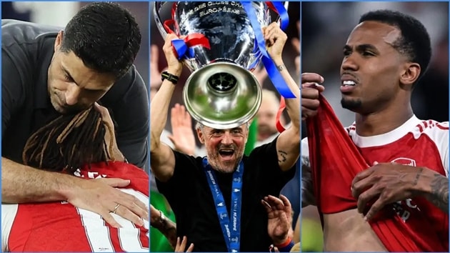 Arsenal và nỗi đau Champions League: Bài học đắt giá từ sự thực dụng trước PSG