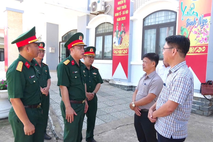 Bộ Chỉ huy Quân sự thành phố Đà Nẵng kiểm tra các Ban Chỉ huy Quân sự xã, phường