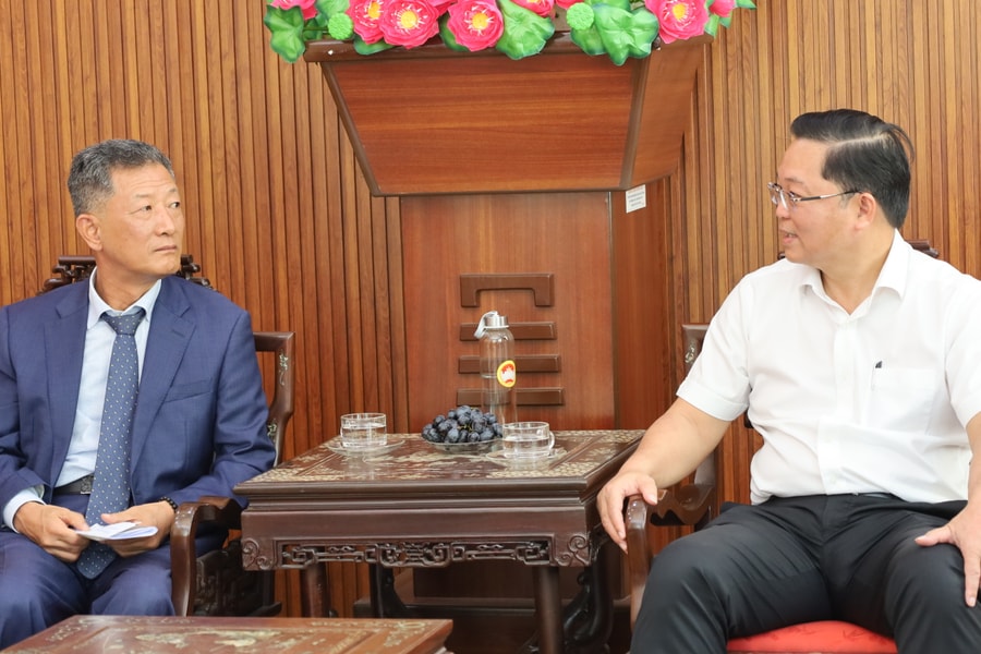 Quyền Tổng Lãnh sự Hàn Quốc tại Đà Nẵng thăm, làm việc với Ủy ban MTTQ Việt Nam thành phố