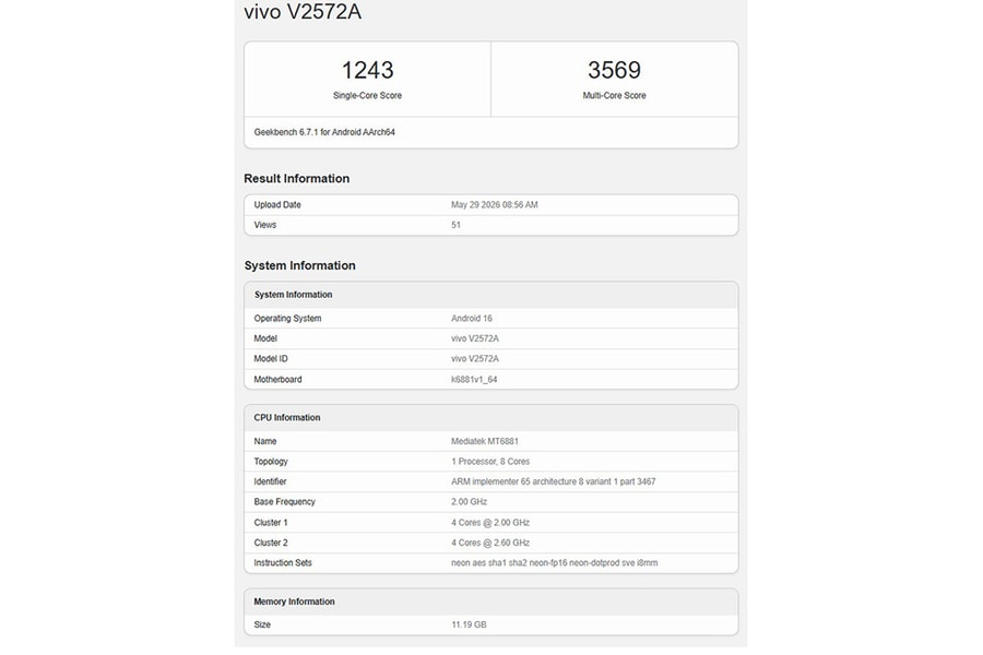 Chip Dimensity 7500 lộ điểm Geekbench: Bước tiến mới cho smartphone tầm trung