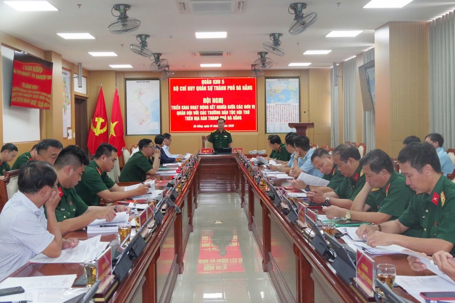 Đà Nẵng: Triển khai hoạt động kết nghĩa giữa các đơn vị quân đội và trường dân tộc nội trú