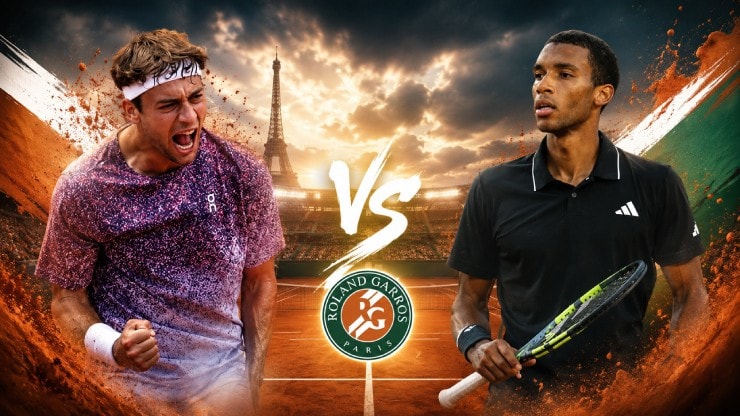 Tứ kết Roland Garros 2026: Đại chiến 'nội bộ' nước Ý và giấc mơ cổ tích của Chwalinska