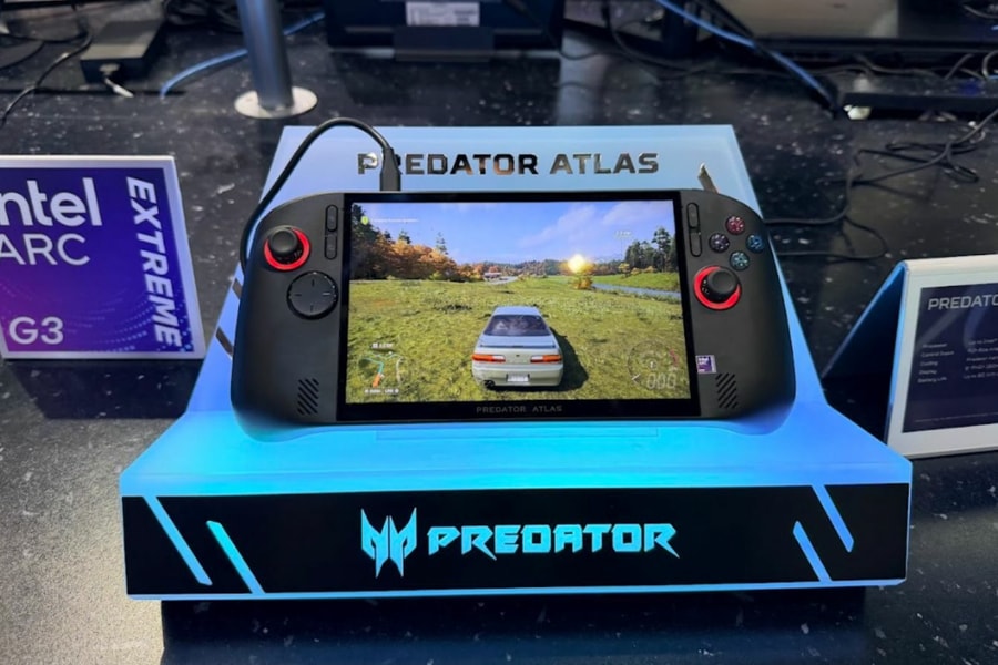 Cận cảnh Predator Atlas 8: Acer tham chiến thị trường máy chơi game cầm tay tại Computex 2026