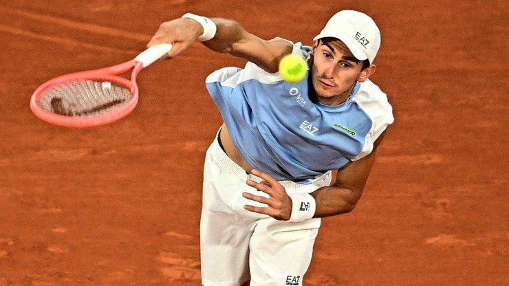 Matteo Arnaldi lần đầu vào bán kết Roland Garros 2026 sau cú sốc của Berrettini