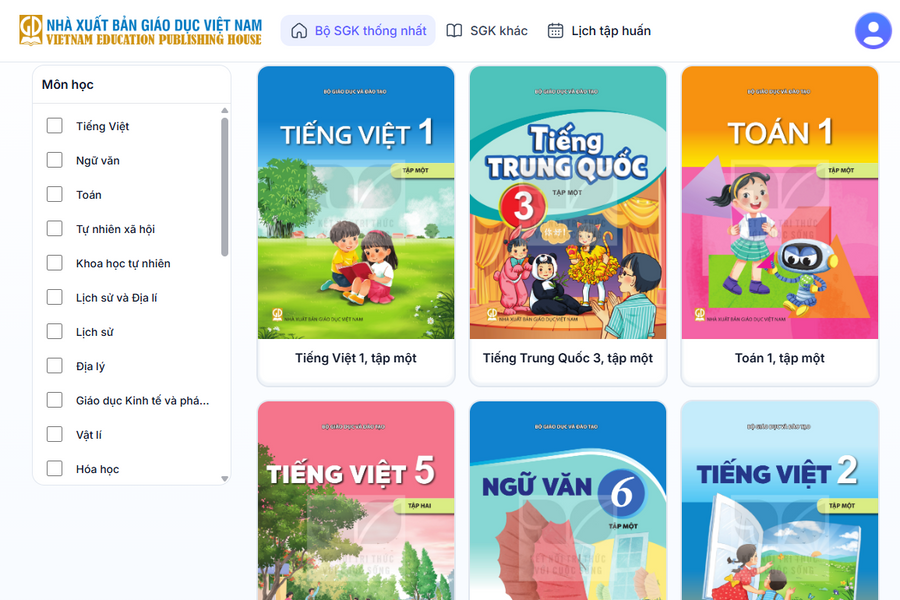 Sách giáo khoa từ lớp 1 đến lớp 12 giảm bình quân 13,3%