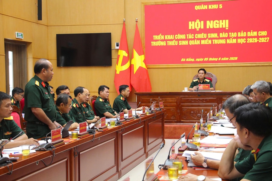 Hơn 1.000 hồ sơ dự tuyển vào Trường Thiếu sinh quân miền Trung