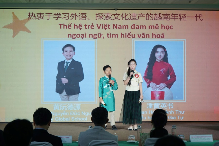 15 thí sinh vào chung kết toàn quốc cuộc thi “Nhịp cầu Hán ngữ”