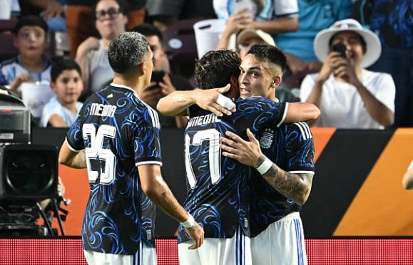 Argentina thắng nhẹ Honduras 2-0: Lautaro Martinez và Giuliano Simeone cùng lập công