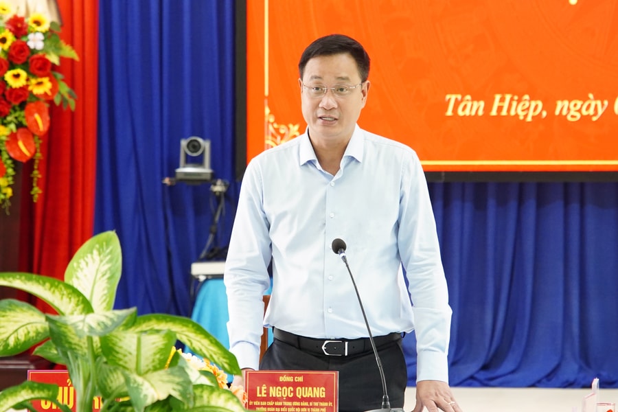 Xây dựng xã đảo Tân Hiệp thành hình mẫu về phát triển xanh, sinh thái bền vững