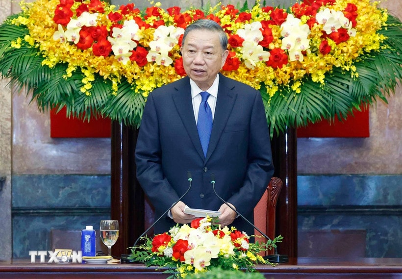 Phát biểu của Tổng Bí thư, Chủ tịch nước Tô Lâm tại cuộc tiếp các Trưởng đoàn tham dự Diễn đàn Tương lai ASEAN 2026