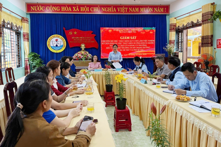 Công tác kiểm tra, giám sát và thi hành kỷ luật của Đảng tại Đảng bộ phường Hội An Đông: Giữ vững kỷ luật, kỷ cương công vụ