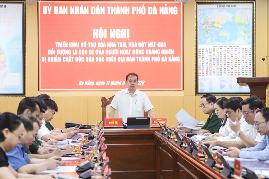 Đà Nẵng triển khai xóa 144 nhà tạm của hộ là con đẻ của người hoạt động kháng chiến bị nhiễm chất độc hóa học