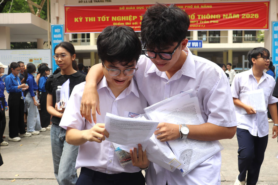 Đà Nẵng có 217 điểm 10 kỳ thi tốt nghiệp THPT năm 2026