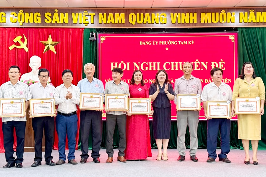 Tam Kỳ tạo chuyển biến trong phát triển đảng viên