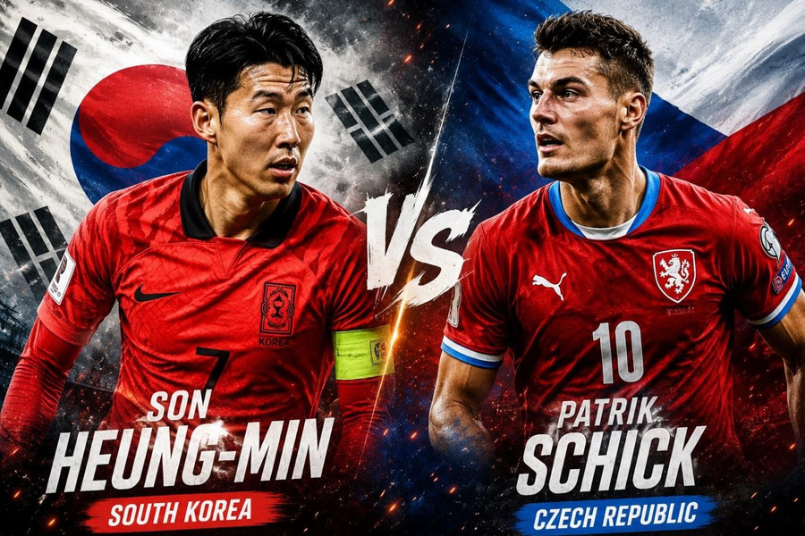 Link trực tiếp bóng đá hôm nay Hàn Quốc và CH Séc: Son Heung Min đối đầu Patrik Schick