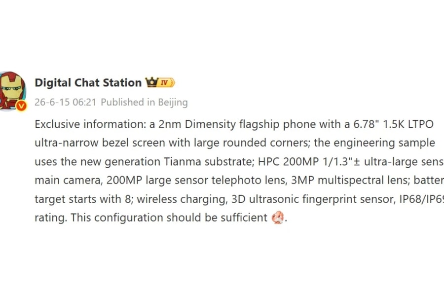 Cấu hình OPPO Find X10 Pro rò rỉ: Chip 2nm, pin 8.000 mAh và camera kép 200MP