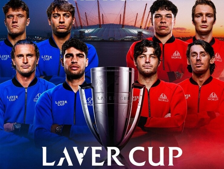 Laver Cup 2026 chốt quân: Á quân Roland Garros Flavio Cobolli sát cánh cùng Alcaraz