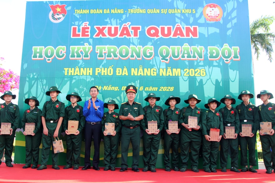 119 “chiến sĩ nhí” tham gia chương trình “Học kỳ trong Quân đội” đợt 2 năm 2026
