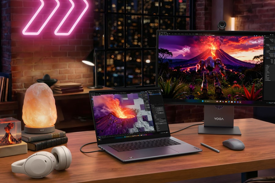 Lenovo Yoga Pro 7 15ASH11: Sức mạnh đồ họa 48GB VRAM từ chip AMD Strix Halo