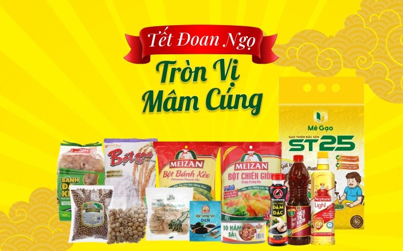 Cách chuẩn bị mâm cúng Tết Đoan Ngọ trọn vị và tiết kiệm tại Bách hóa XANH
