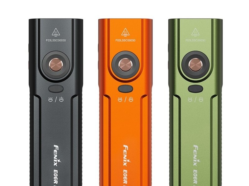 Fenix E06R Pro RG: Đèn pin EDC đa năng tích hợp laser xanh và ánh sáng đỏ