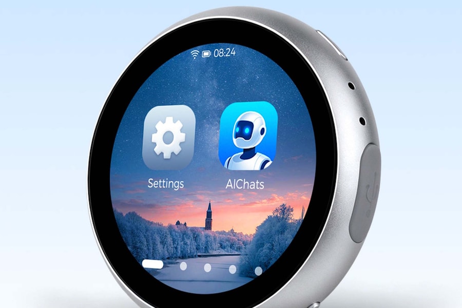 Waveshare ESP32-S3-Touch-LCD-1.85B: Màn hình AMOLED tròn tích hợp pin cho dự án IoT