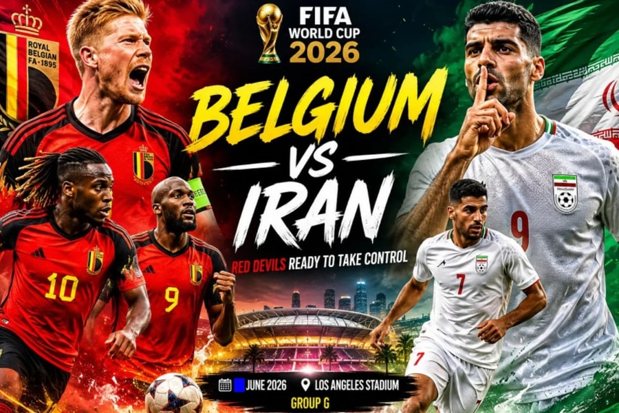 Thống kê chạm trán giữa Bỉ đối đầu với Iran: Quỷ đỏ rộng cửa có 3 điểm đầu tiên