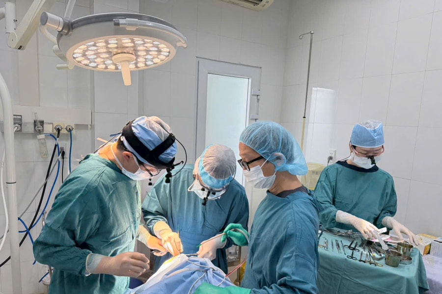 Japanese doctors provide free surgeries for patients with cleft lip and palate