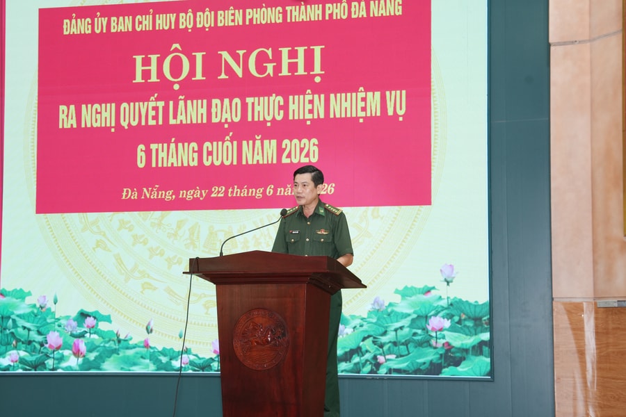 Bộ đội Biên phòng Đà Nẵng quyết tâm hoàn thành thắng lợi nhiệm vụ 6 tháng cuối năm