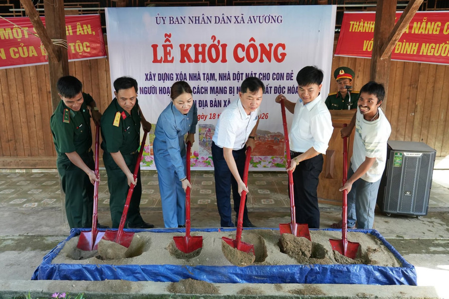 Dựng mái ấm cho con đối tượng chính sách