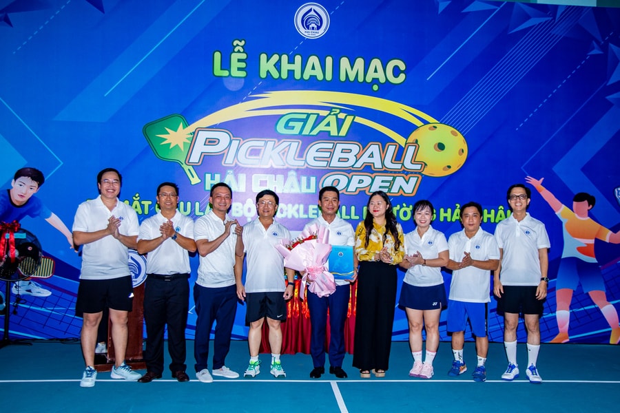Phường Hải Châu khai mạc giải Pickleball mở rộng 2026