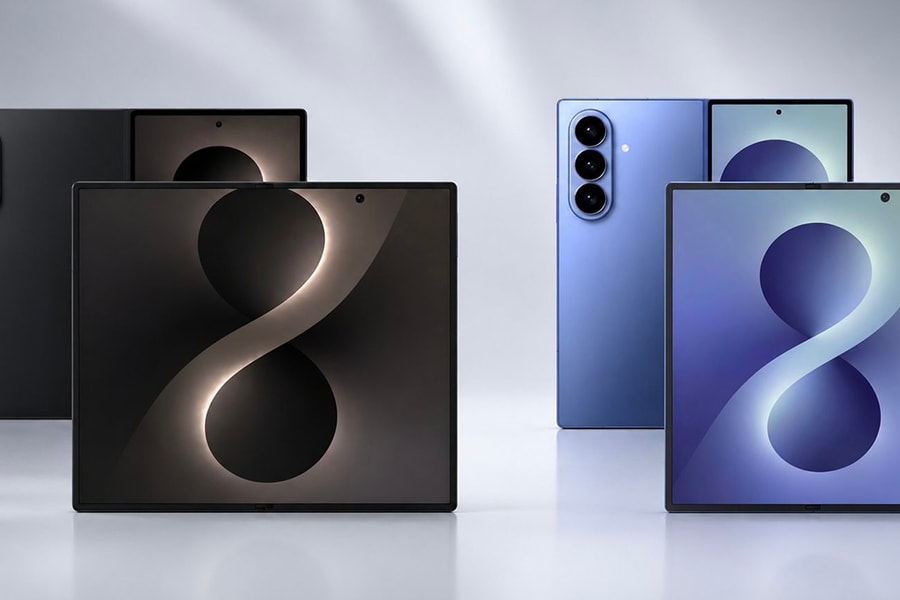 Galaxy Z Fold8 và Z Flip8 lộ bảng màu mới: Samsung định nghĩa lại dòng smartphone gập