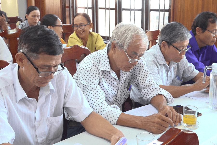Thăng Điền phản biện xã hội Đề án sắp xếp, kiện toàn tổ chức ở thôn