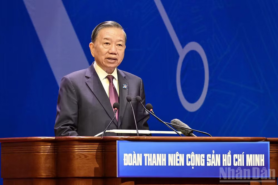 Khai mạc trọng thể Đại hội đại biểu toàn quốc Đoàn Thanh niên Cộng sản Hồ Chí Minh lần thứ XIII