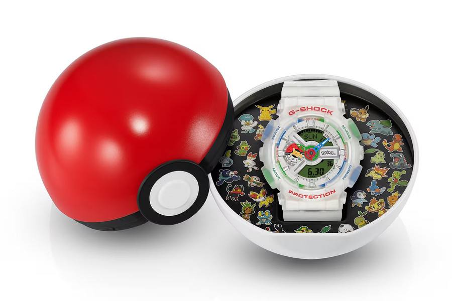 Casio ra mắt G-Shock x Pokémon bản kỷ niệm 30 năm: Đựng trong Poké Ball, thiết kế đậm chất Game Boy