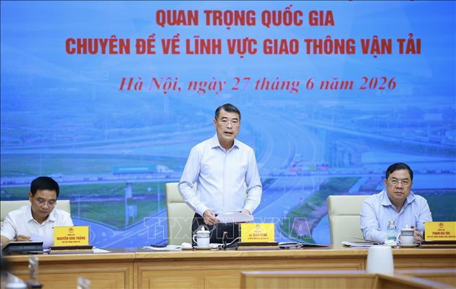 Tăng tốc triển khai các dự án giao thông trọng điểm, quyết tâm không để chậm tiến độ