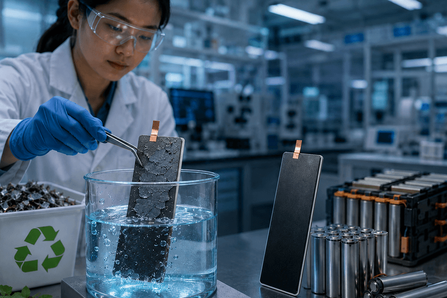 Đột phá công nghệ DEER giúp khôi phục 95% dung lượng pin lithium cũ không cần tái chế