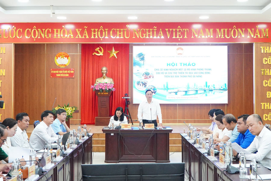 Chia sẻ kinh nghiệm ứng phó thiên tai dựa vào cộng đồng