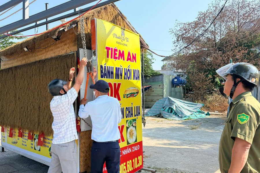 Quyết liệt lập lại trật tự đô thị