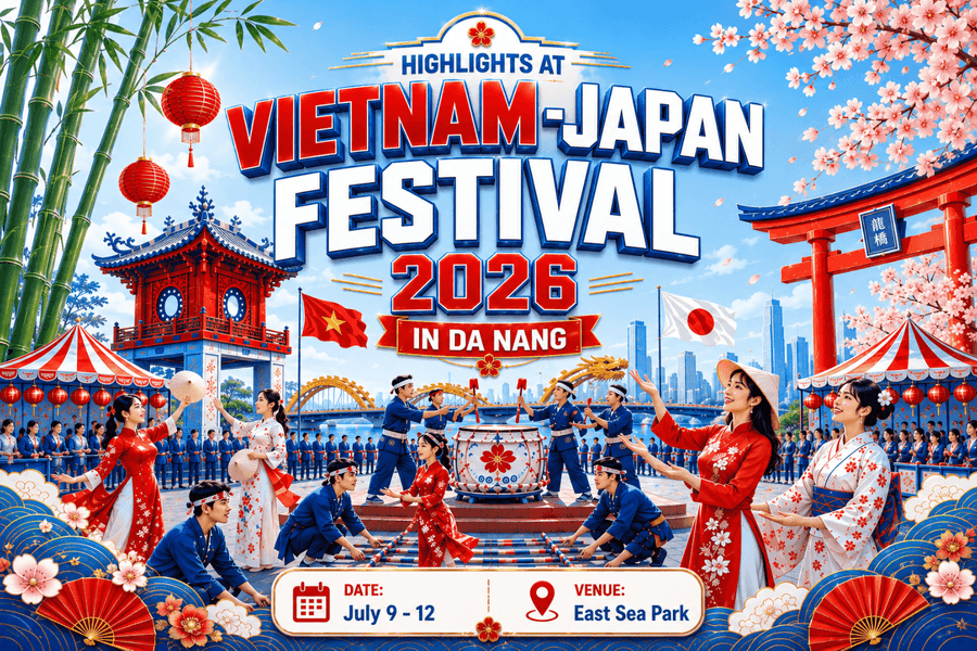 [Infographic] Highlights at Vietnam - Japan Festival 2026 in Da Nang