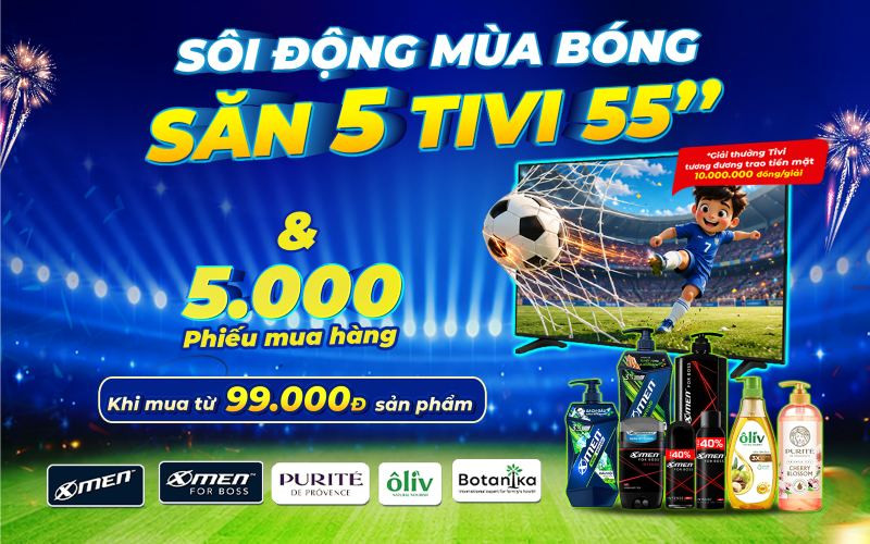Cách săn voucher 50K và trúng 10 triệu đồng khi mua đồ dùng cá nhân tại Bách hóa XANH