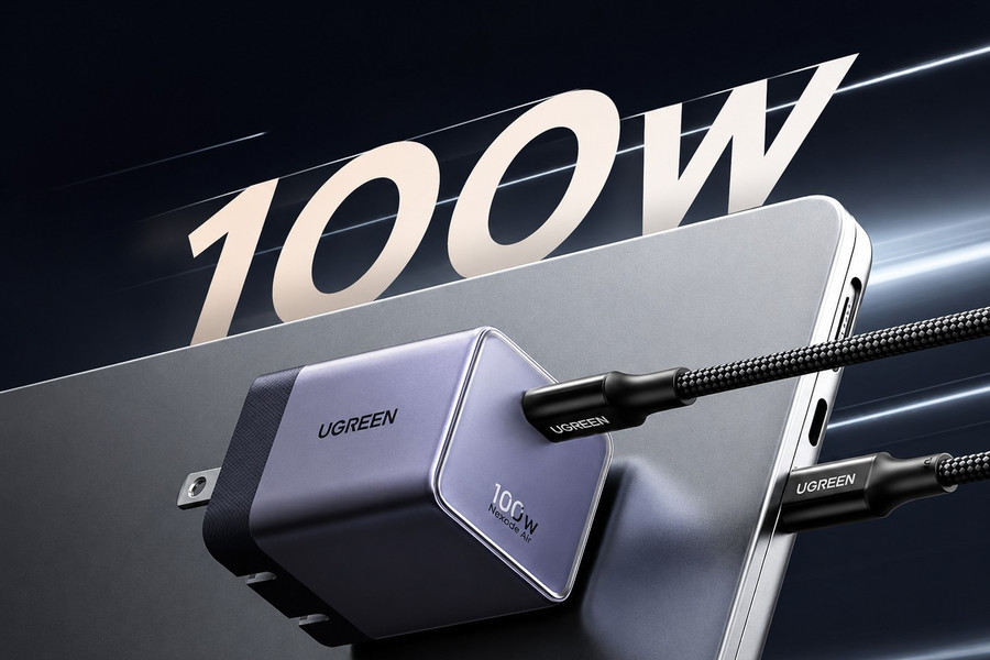 Ugreen Nexode Air 100W: Bước tiến mới của công nghệ sạc GaN siêu nhỏ gọn cho laptop