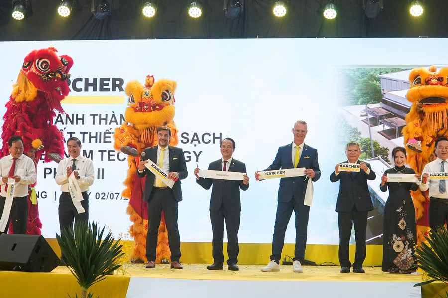 Kärcher Vietnam Technology unveils Phase II manufacturing plant