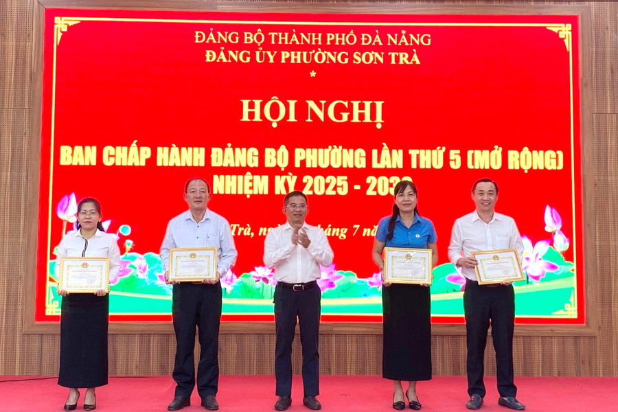Phường Sơn Trà thu ngân sách nhà nước đạt hơn 461 tỷ đồng