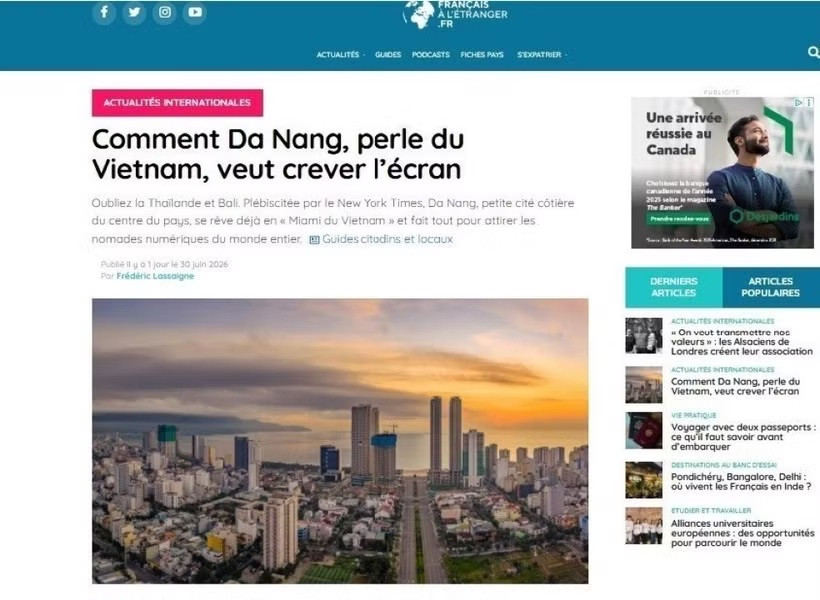 Da Nang dubbed “Miami of Vietnam” by French media