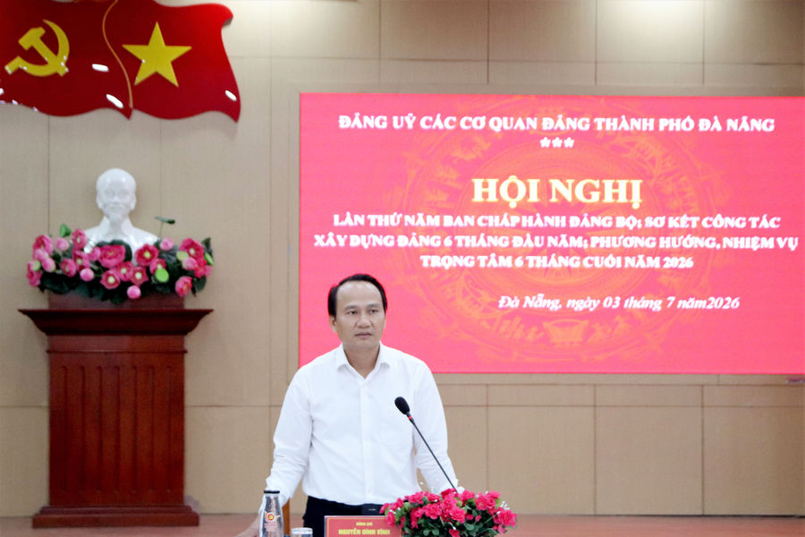 Đảng ủy các Cơ quan Đảng thành phố Đà Nẵng: Nâng cao chất lượng xây dựng Đảng, đẩy mạnh chuyển đổi số