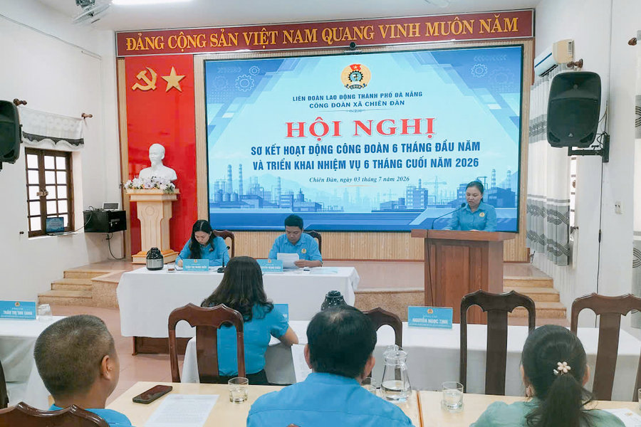 Công đoàn xã Chiên Đàn kết nạp mới 249 đoàn viên