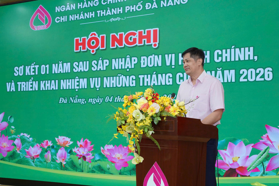 Tổng dư nợ Chi nhánh Ngân hàng Chính sách xã hội thành phố Đà Nẵng đạt hơn 16.200 tỷ đồng