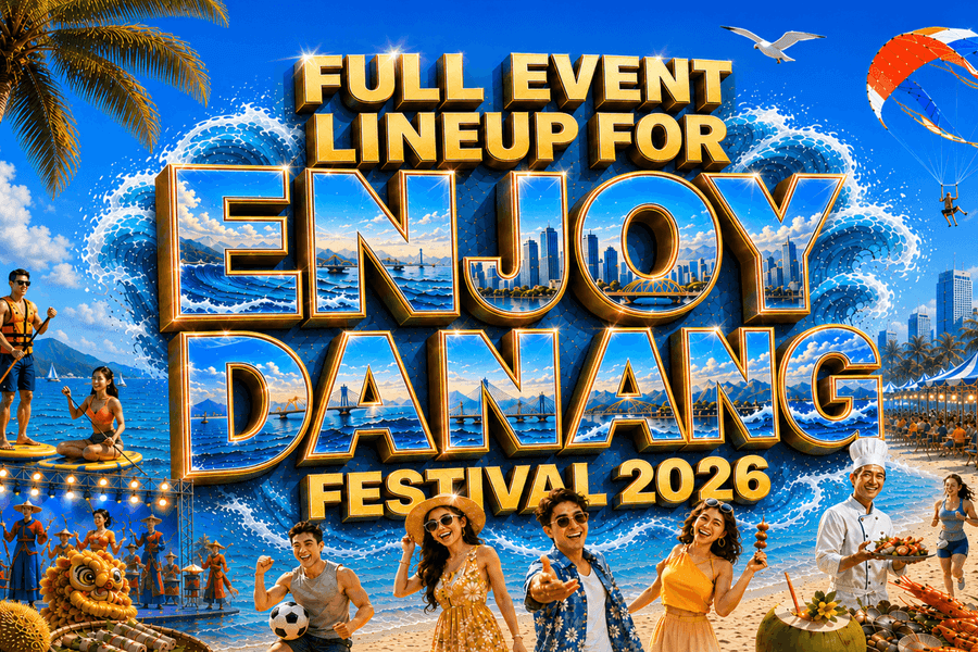 [Infographic] FULL EVENT LINEUP FOR ENJOY DA NANG FESTIVAL 2026